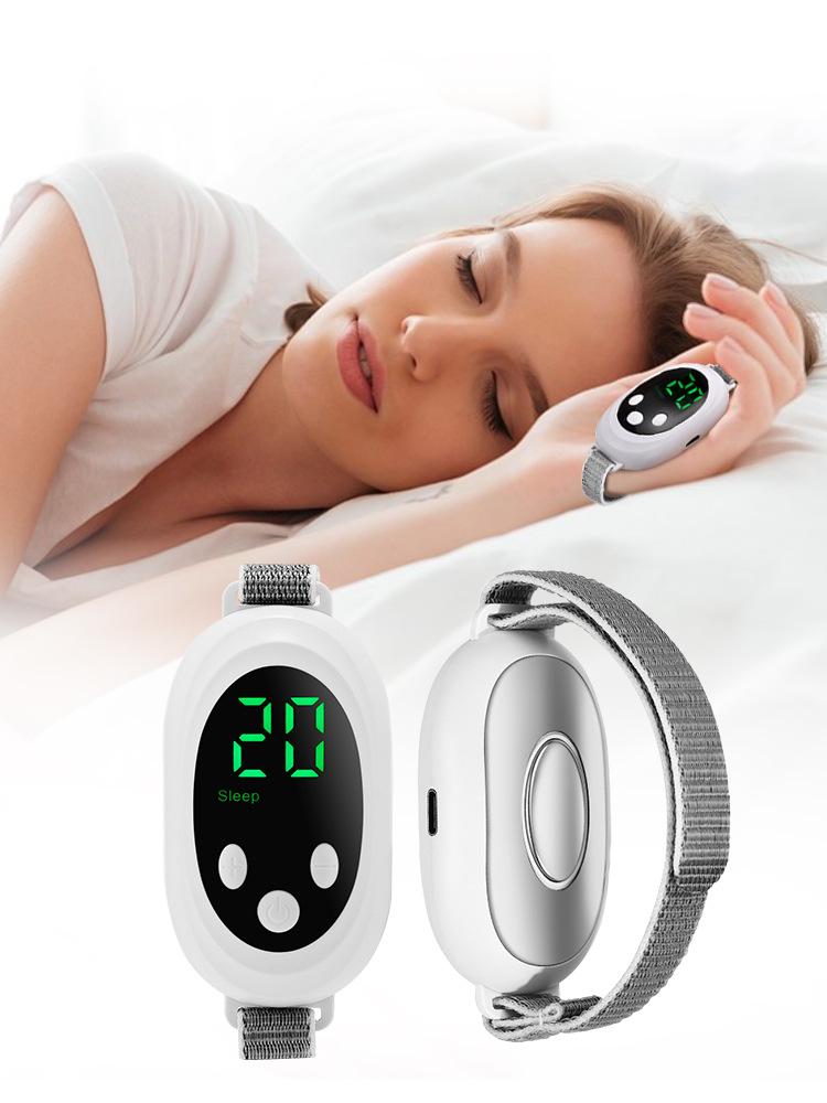 Portable Smart Pulse Massager with Hot Compress for Relaxation and Sleep