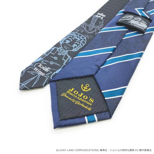[Florence Spec] JoJo's Bizarre Adventure Part 4 Tie by Koichi Hirose JJN000006-003 Navy 2 Standard
