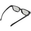 1Pcs Black Circular Passive 3D Glasses for LG Cinema TV Stereo 3D Movie Watching
