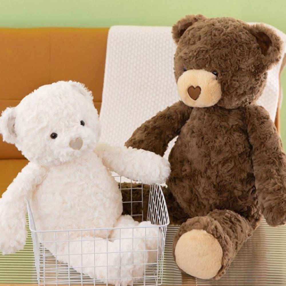 Heart Plush Bear Doll Stuffed Stuffed Animal Pillow Sleep Pillow Bear Plush Toy Sofa Decoration