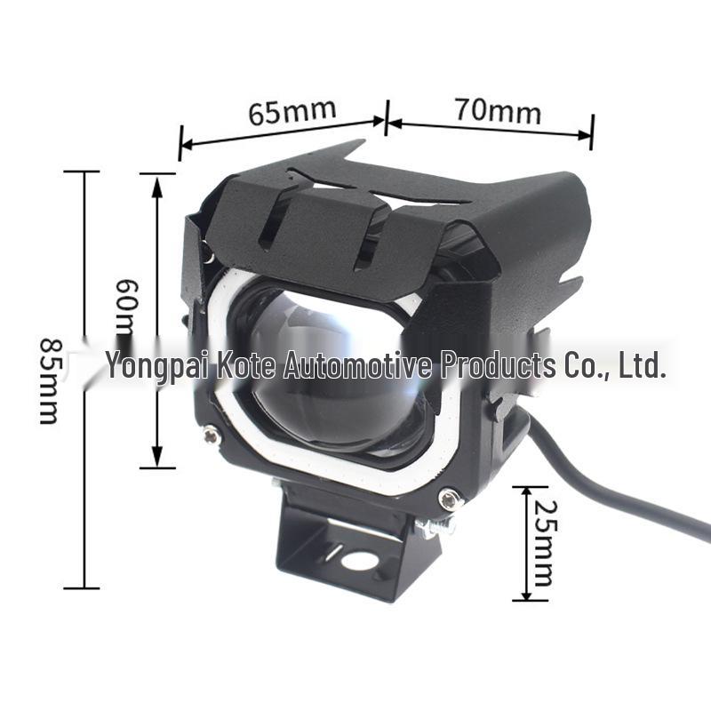 Multi-Color High Brightness Motorcycle Headlight DRL Spotlight Bulb for Electric Vehicles.