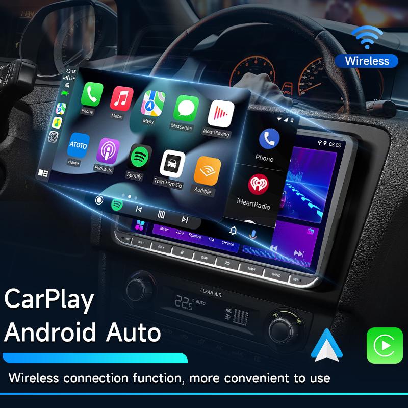9 Inch Car Radio Android 12 For VW Volkswagen Skoda Octavia Golf Passat B6 B7 Polo Jetta Tiguan Touran 2 Din Autoradio Carplay