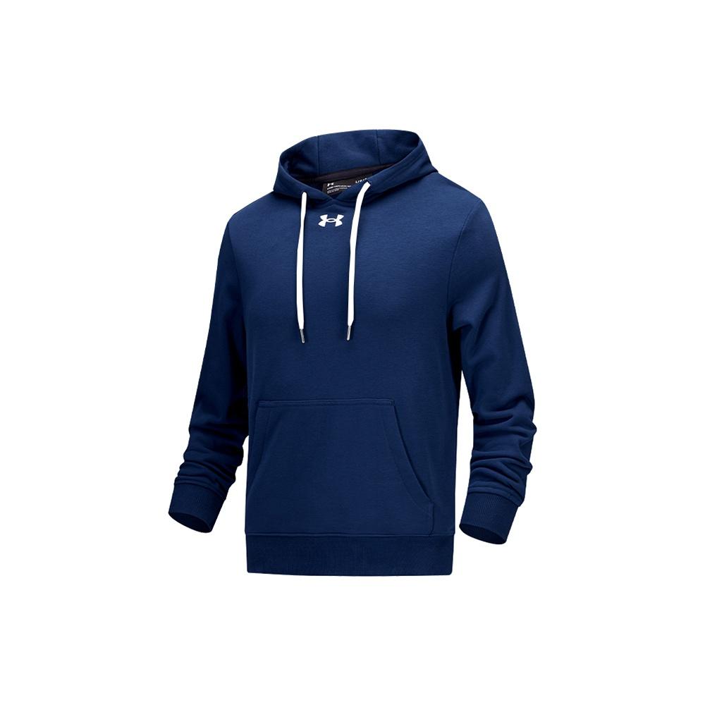 Under Armour Hustle Fleece Hoodie College Blue Men s 21600303-408 L