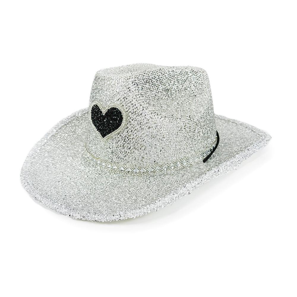 Rhinestone Cowboy Hat Ultra Sparkle Sparkly Western Hat Cowgirl Hat Western Party Cowboy Cap For Western Themed Parties
