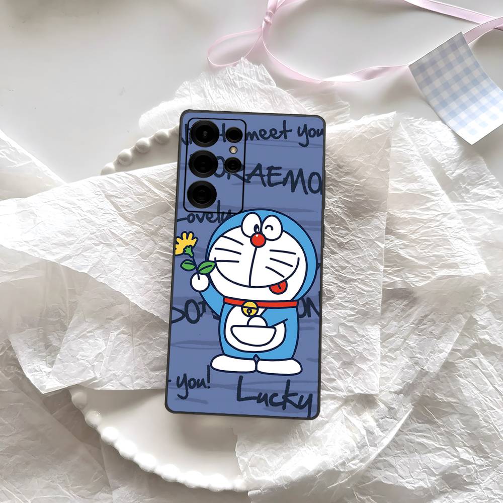 Cartoon D-Doraemons Phone Case For Samsung S 24 Fe 25 Ultra Plus 20 Lite 21 30 22 23 24 22 Ultra 5G Fundas