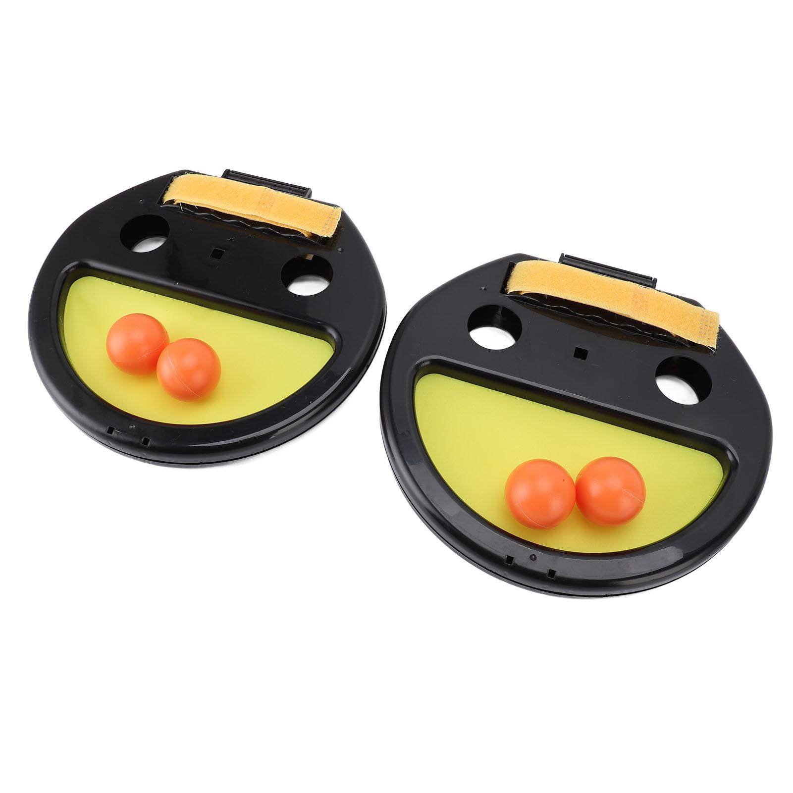 

Throw Catch Ball Game 4 Balls Interactive Educational Portable Parent Child Toy Double Player Match Toss and Catch Ball Set