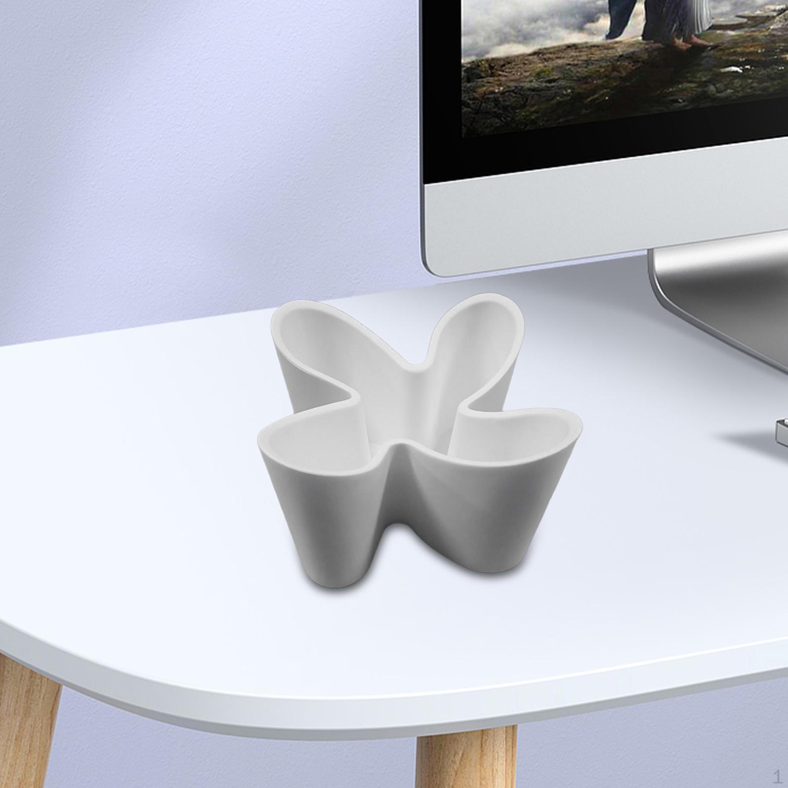 

Desktop Organizer Remote Control Holder Multipurpose Pencil Container for Phone Calculator