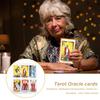 Classic The Rider Waite Tarots With Divination Personal Use Tarot Deck Full English Spanish Version Oracles Deck for Board Game