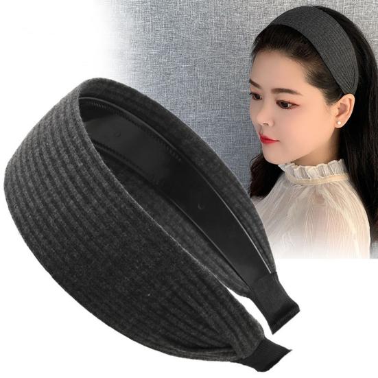 Serre-tête élastique à larges bords, léger, antidérapant, style coréen, pliable, accessoire pour cheveux