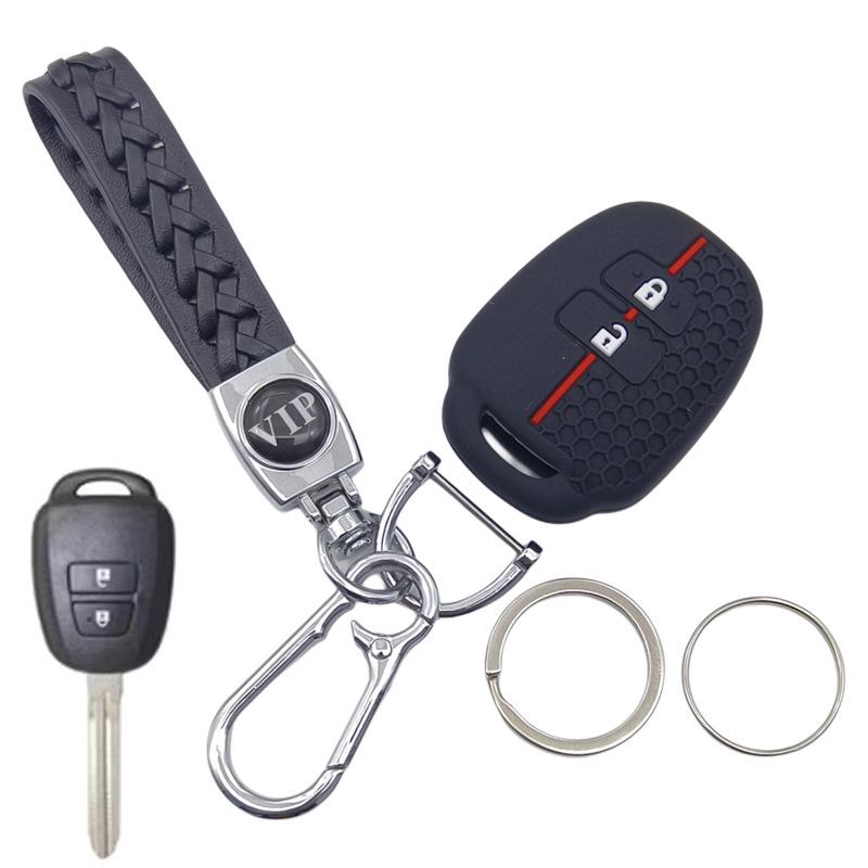Soft Silicone Case for Toyota Camry/Corolla/Vios 2-Button Remote