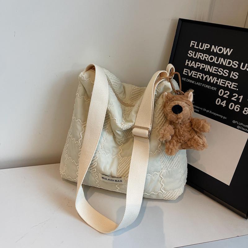 Leisure Commuting Large-capacity Bag Women's 2025 New Autumn and Winter Lightweight Casual Messenger Bag Shoulder Bag Tote Bag