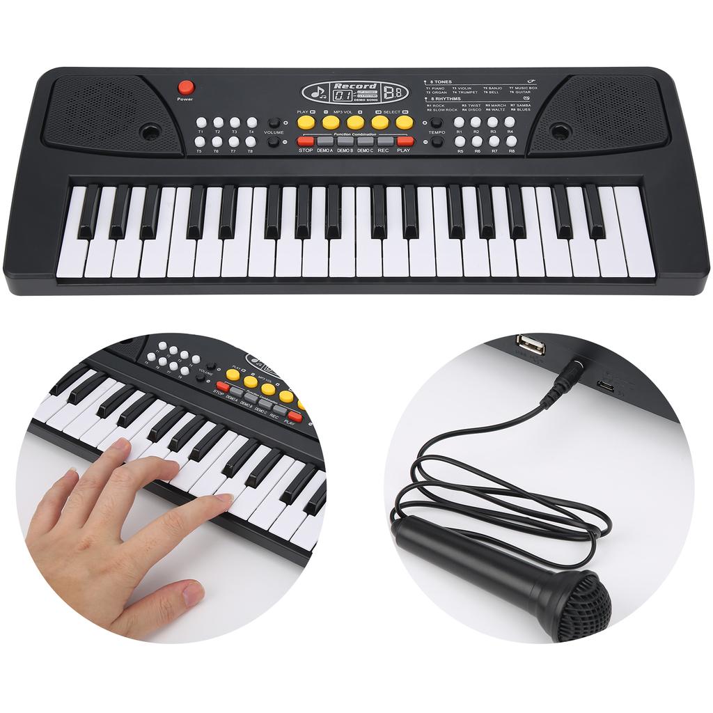 Elektronisches Klavier für Kinder, 37 Tasten, Multifunktions-Tastatur, Musikinstrumentenzubehör, BF430A2