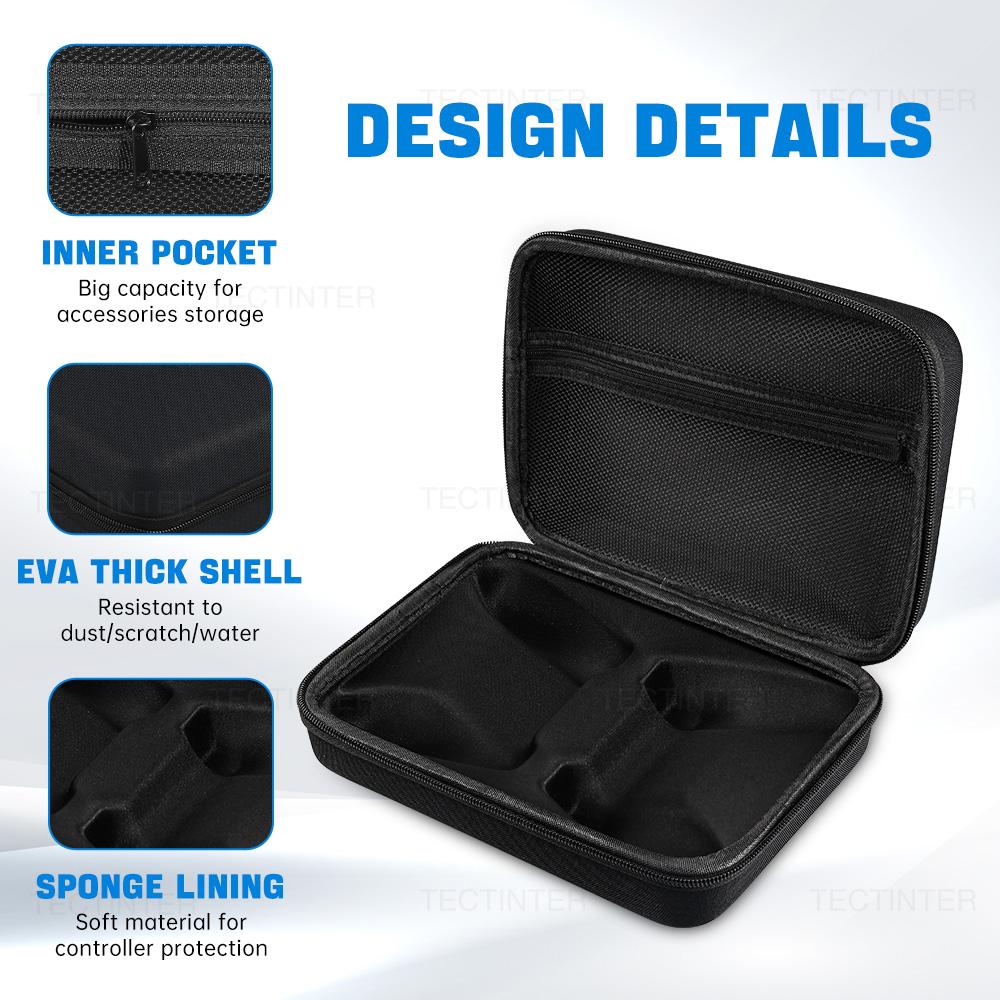 Dual Controllers Carrying Case Bag For Xbox Series Portable Storage Bags For XSX/ONE/ONES/PS5 Gaming Acssories