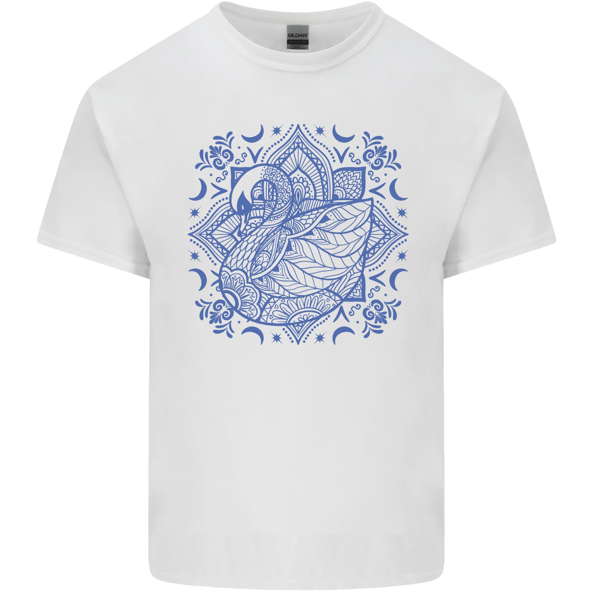 Swan Unisexdala Art Unisexs Light Cotton TShirt S