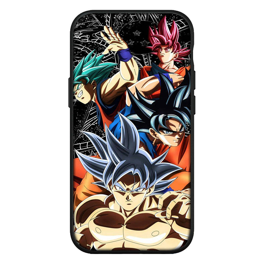 

для iPhone 16 15 X XR Samsung Galaxy S24 S23 Plus Xiaomi Redmi Note 13 12 11 Pro Max 10 14 OPPO Huawei чехол комиксы Dragon Ball Goku супер чехол для телефона for Samsung Galaxy A30S экрю