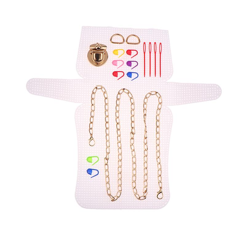 Auxiliary Weaving Plastic Mesh Kit Plastic Grid Weaving Helper Handbag Shoulder Bagf Net Cover Diy Bag Accessories