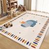 Cartoon Animation Imitation Cashmere Bedroom Carpet Living Room Bedside Rug Home Coffee Table Rug Non-slip Cozy Carpet
