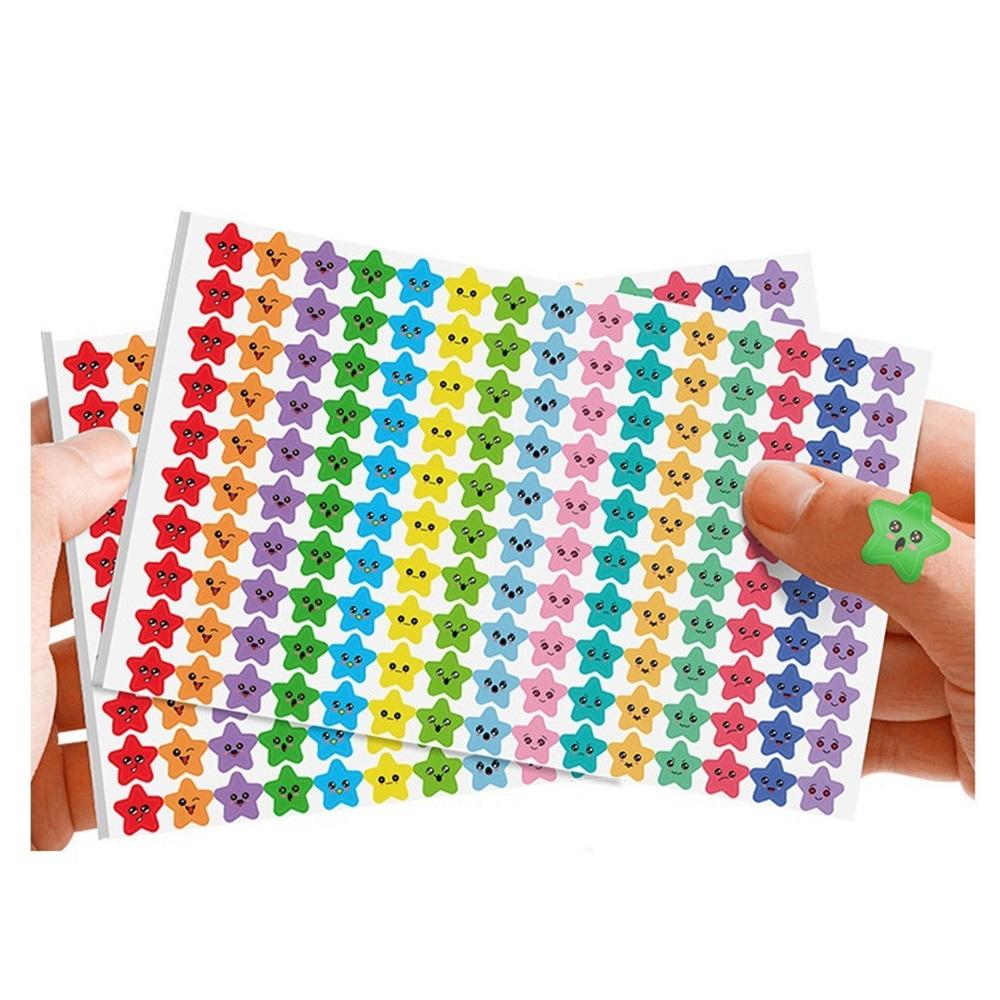 1500 Star Stickers Reward Chart Set – 10 Sheets, Holographic & Classic Designs For Kids, Students, Teachers – Positive Reinforcement Stickers