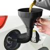 1pc Car Fuel Funnel with a Large Diameter And Filter Mesh, Suitable for And Motorcycles, Can Be Used for Engine Oil And Gasoline, Retractable And Port
