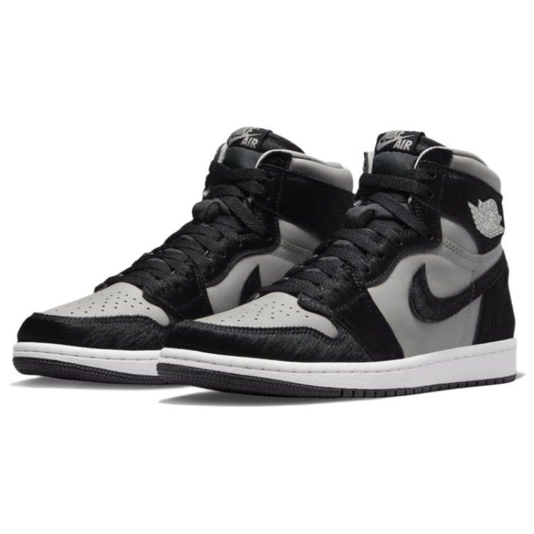 Air Jordan 1 Retro High OG Twist 2.0 Women Sneakers Black Medium-Grey White DZ2523-001