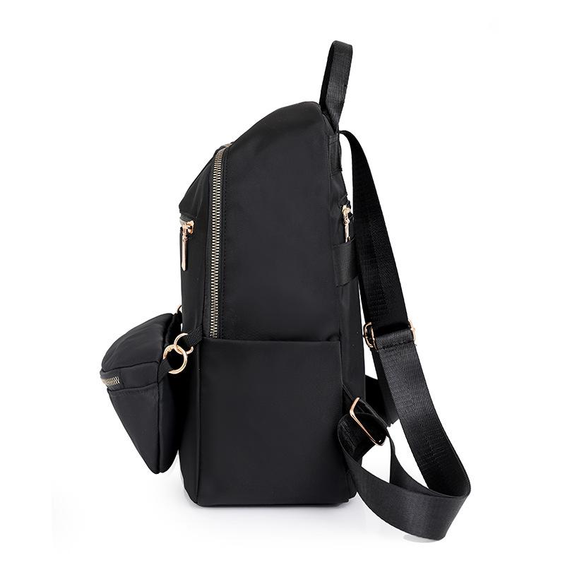 Backpack Women's Trend New Korean Version Casual Oxford Cloth Mother Bag Canvas School Bag Trend Leisure Travel