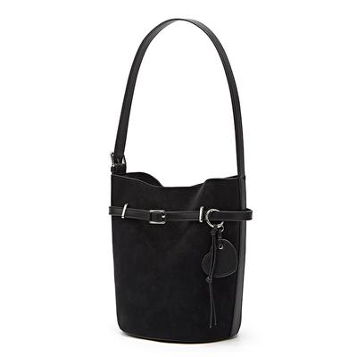 Fashionable Retro Bag Large-capacity Crossbody Bag Commuter Single-shoulder Bucket Bag