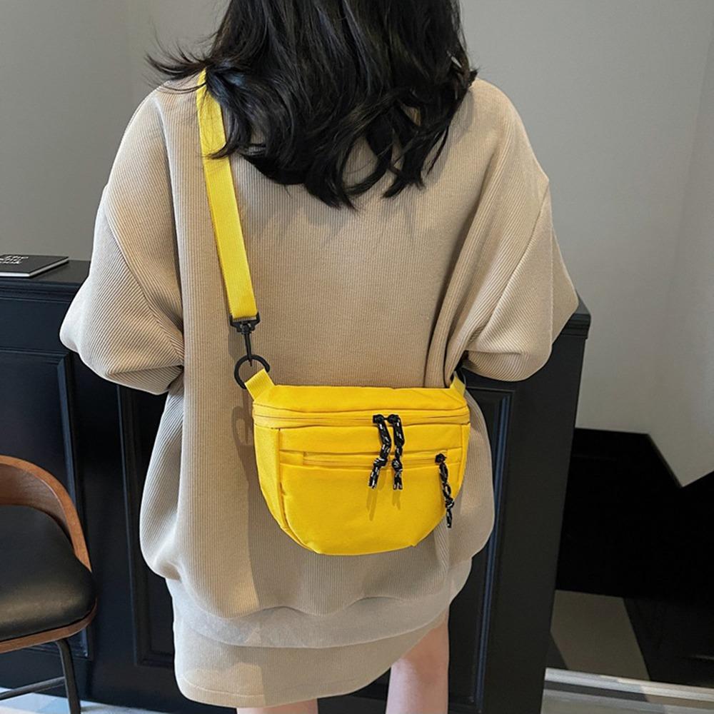 Large Capacity Dumpling Shoulder Bag Korean Style Sports Crossbody Bag Girls Boys