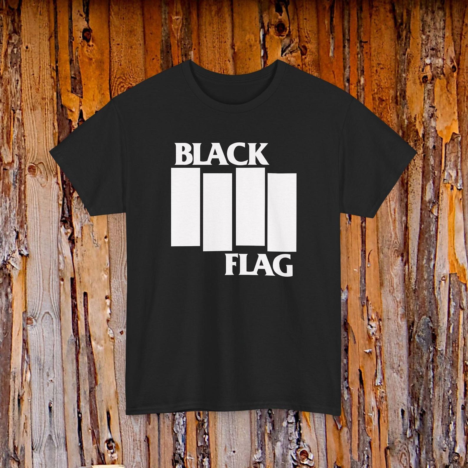 Black Flag Music Punk Rock Band Tee | Music Shirt M