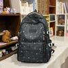 Schoolbag: Korean-style INS Artistic Fresh Star Backpack, High-aesthetic Collegiate Style, Backpack for Middle and High School Students for 