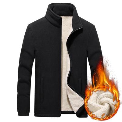 Men's Plus Size Thickened Lambswool Fleece Winter Jacket