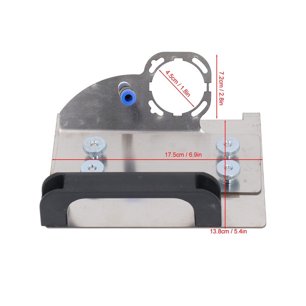 Angle Grinder Stand Secure Clamping System Versatile 45 Degree Tile Chamfering Tool Stainless Steel Accurate Cuts for Ceramic