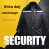 Reflective Winter Security Cotton Coat