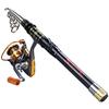 Fishing Rods Reels Combos 1.5m-3.0m Travel Telescopic Fishing Rod 12BB Fishing Reels for Bass Carp Fishing