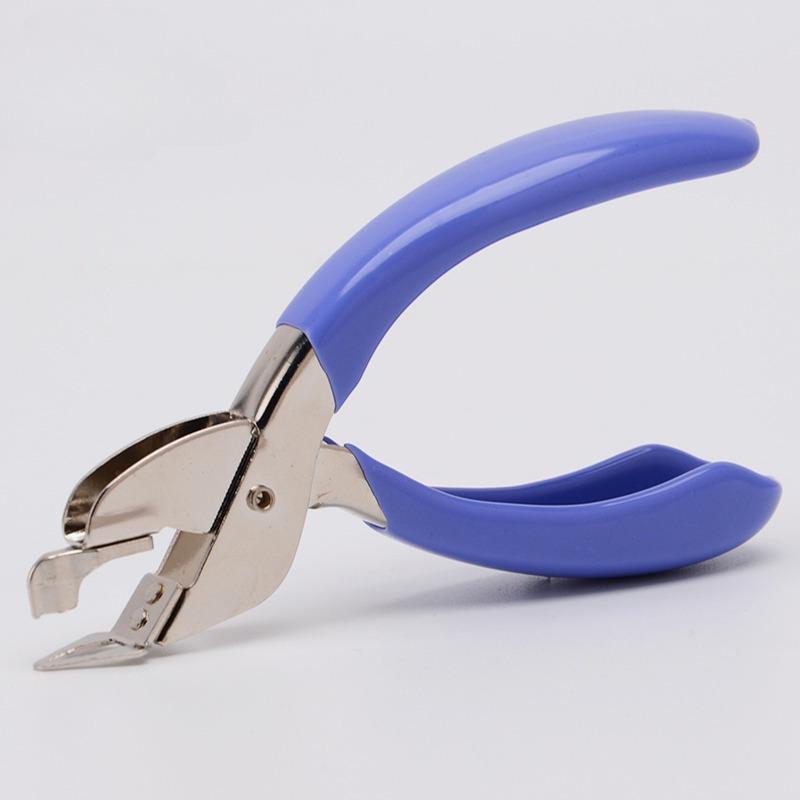 1Pc Metal Anti-stapler Staple Remover Nail Extractor Remove Staples Drawing Pins Office Upholstery Tools Supplies