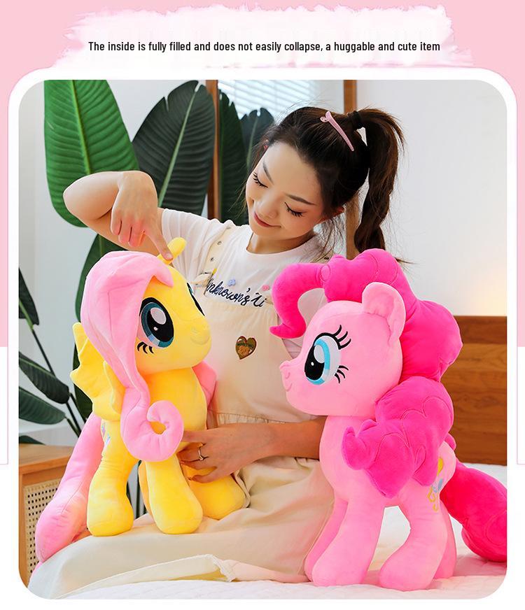 Cartoon Pegasus Plush Toy - Cute Children's Companion & Home Decoration Ornament