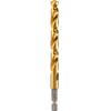 Makita Titanium Impact Drill Bit American Set, Gold, 14-piece set, specifications, B-65399