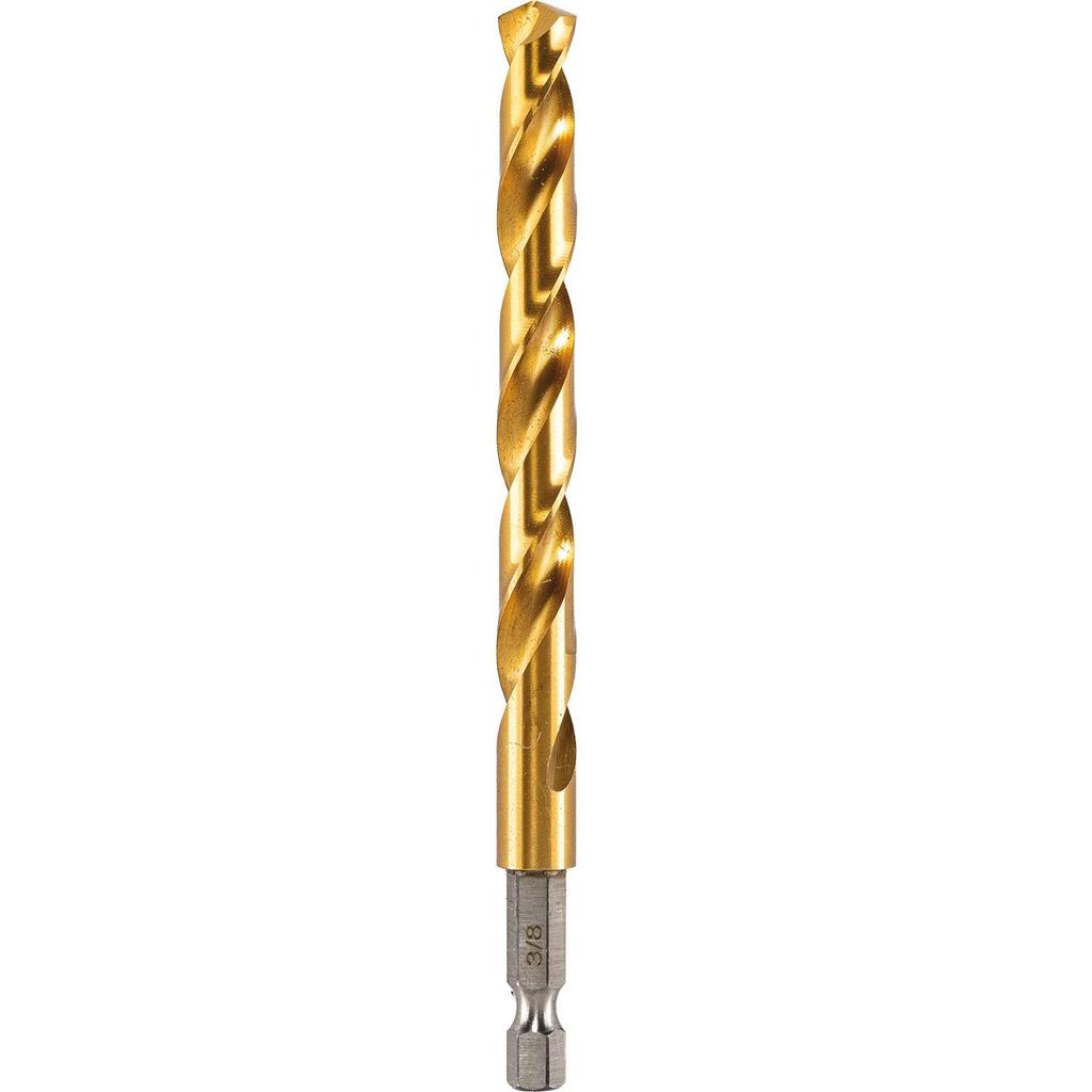 Makita Titanium Impact Drill Bit American Set, Gold, 14-piece set, specifications, B-65399