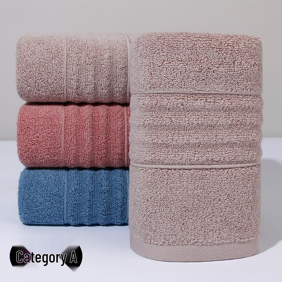 Premium Ansiktshandduk i Helt Bomull - Mjuk, Tjock, Absorberande för Vuxna