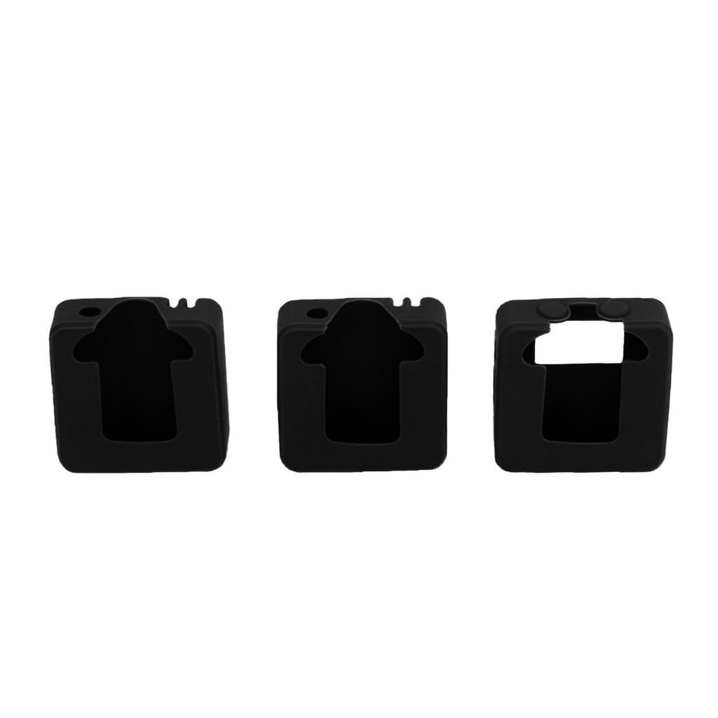 3 Pezzi Custodia Protettiva in Silicone Adatta per RODE Wireless Go II Sistema Microfonico Cover Protettiva Microfono Antiurto