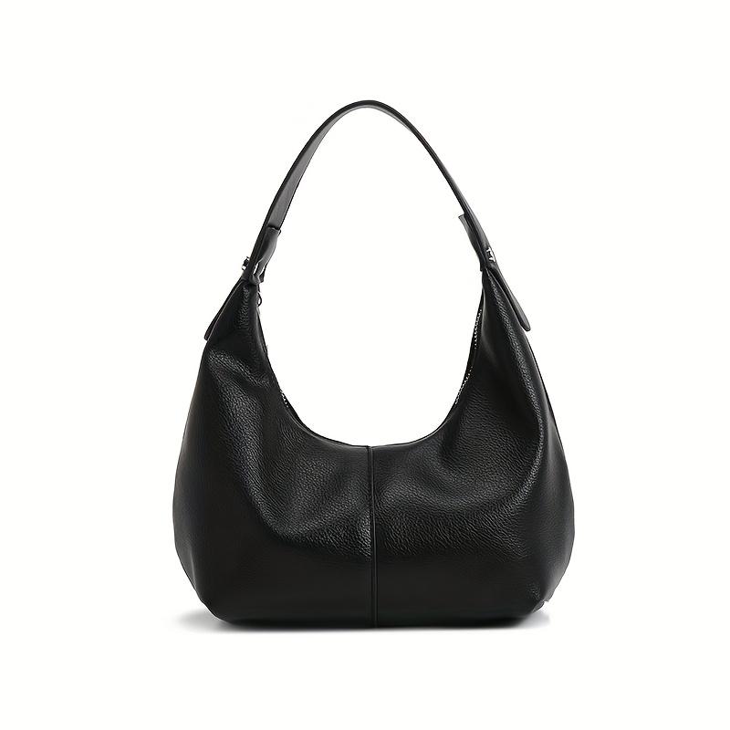 Lychee-patterned dumpling bag for women | Versatile handbag/shoulder bag, stylish commuter bag, perfect for everyday wear, minimalist design.