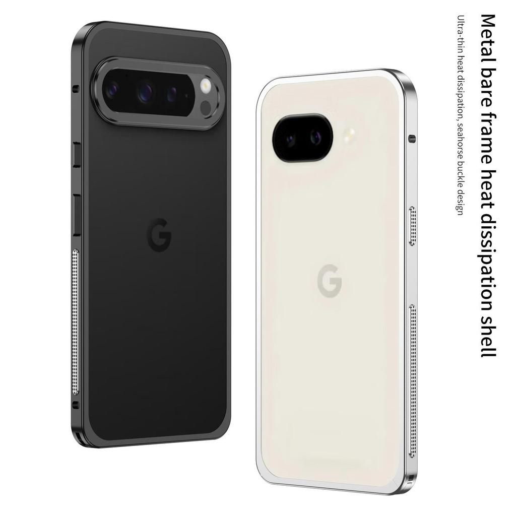 Custodia in Metallo Dissipazione del Calore con Fibbia Edge Transfrontaliera per Google Pixel 10a