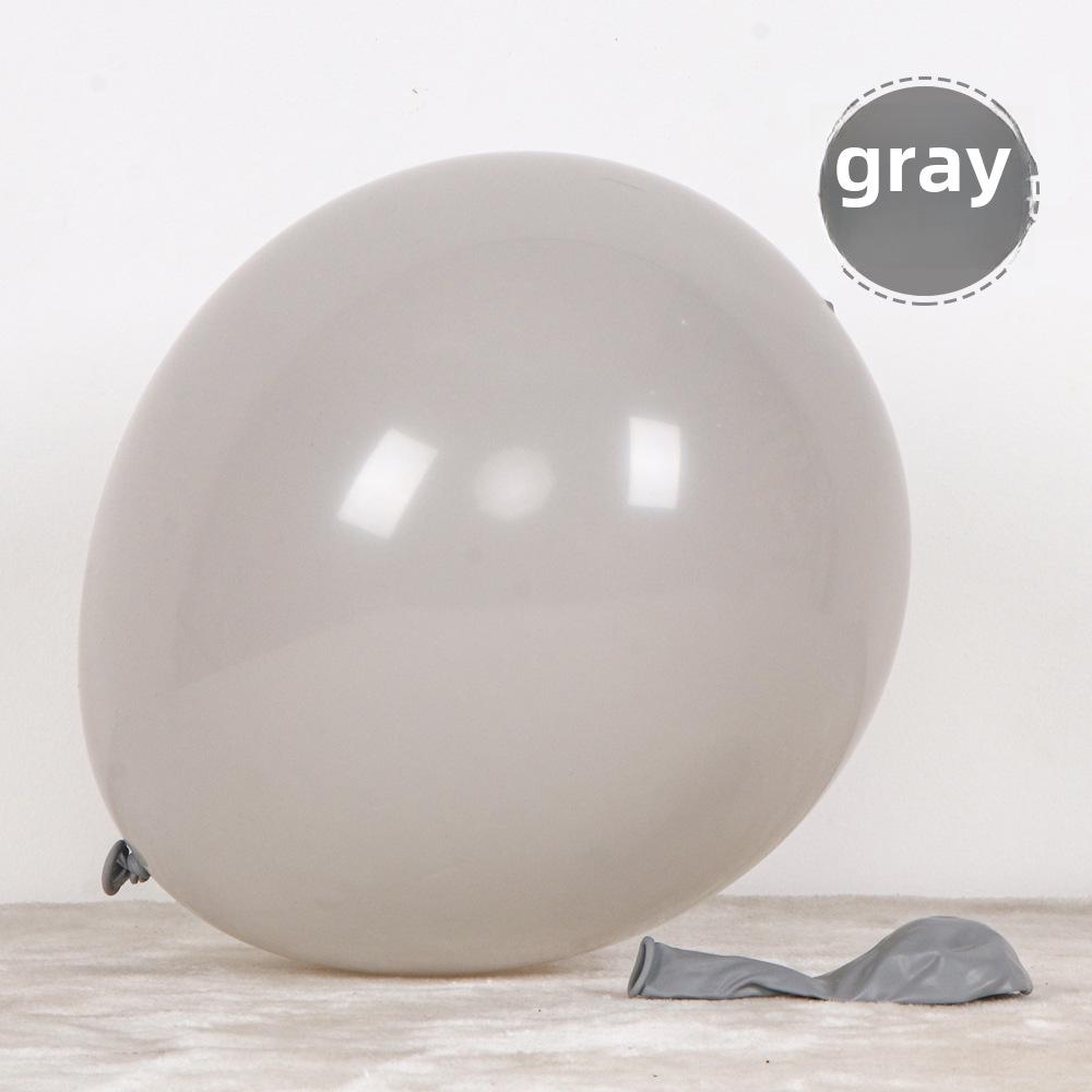 12-Inch Round Matte Latex Balloons for Party Decoration