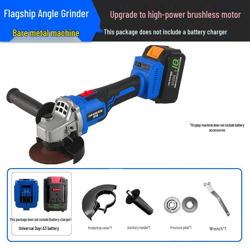 Dayi Cordless Multifunctional Angle Grinder and Polisher (Lithium Battery Powered)