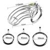 Metal Chastity Cage Device Male Long Term Wearable CB Lock Sex Toy Tool