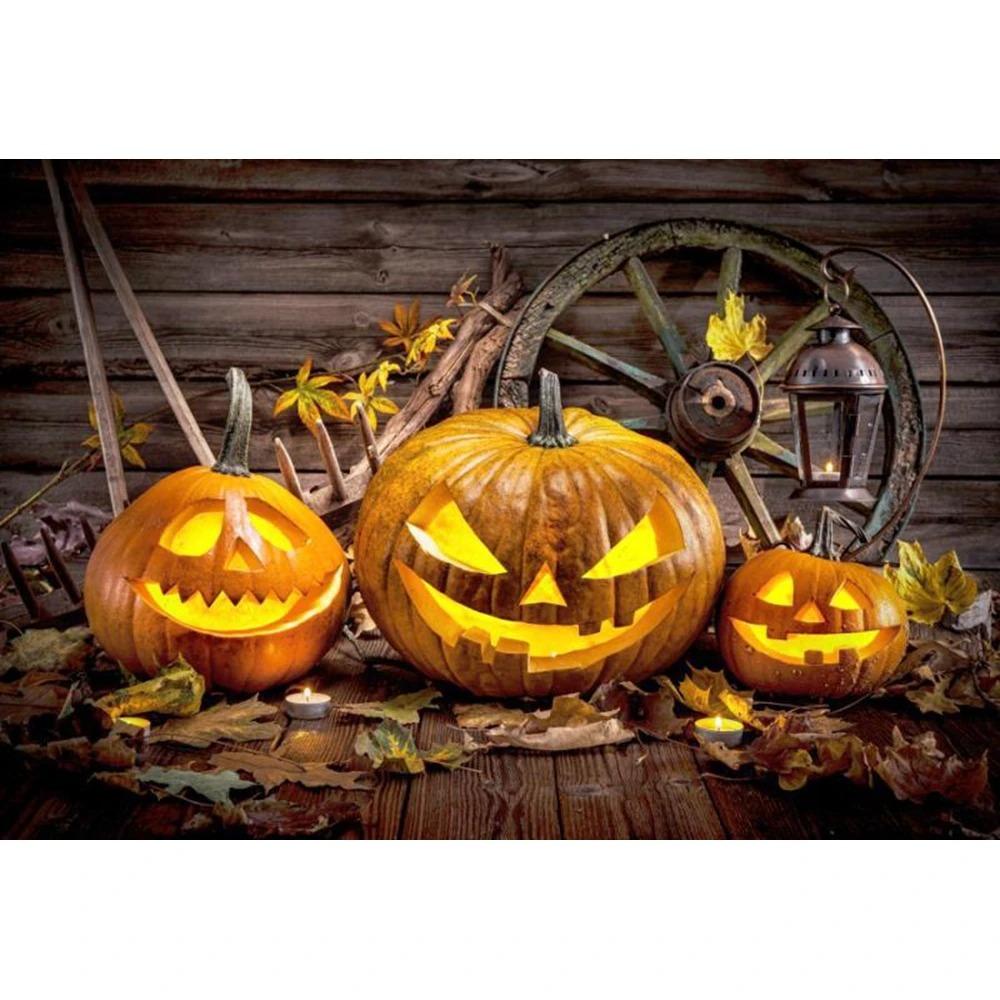 Halloween Decoration Hanging Cloth Pumpkin Lantern Hanging Cloth Home Party Room Decoration