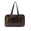 Borsa a Tracolla Tuten School Boston Grande Capacità Marrone, Unisex, Borsa, Capacità, Tasche, Liscia, Semplice, Leggera, Nero, (Marrone)