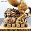 1 pz Resina arriva a un posizionamento di successo Forma di cavallo simulato Decorazione per la casa del soggiorno Scultura Artigianato Regalo quotidiano