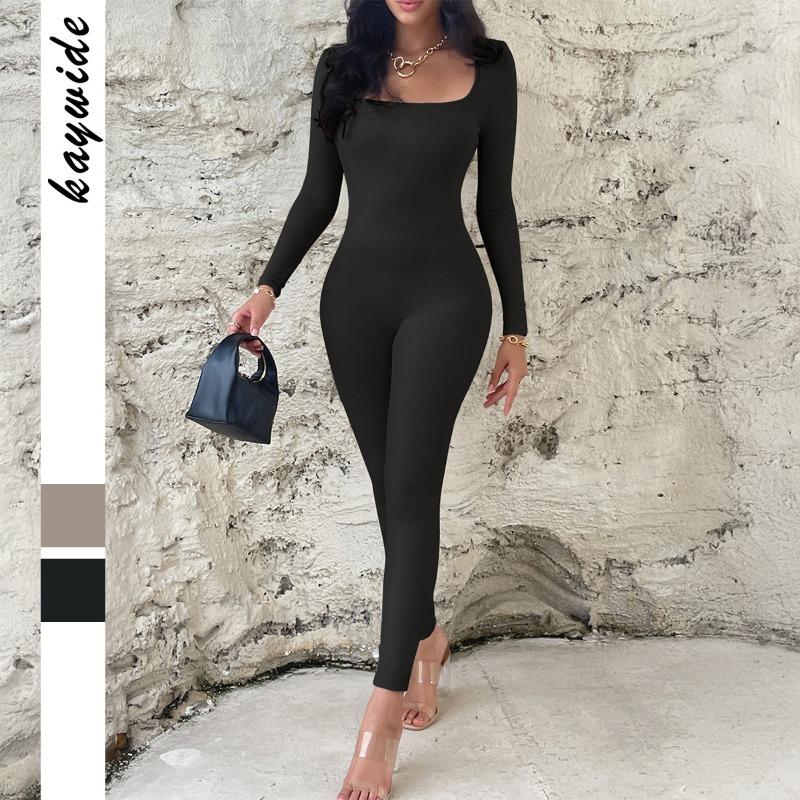 Sporty Sexy Slim-fit Jumpsuit Women's Spring and Summer