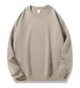 Women's College Style Embroidered Logo Plus Velvet Sweatshirt