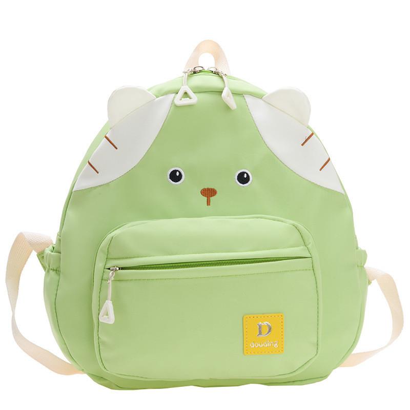 Adorable Cartoon Cat Backpack For Kids Stylish And Spacious Design In Bright Colors